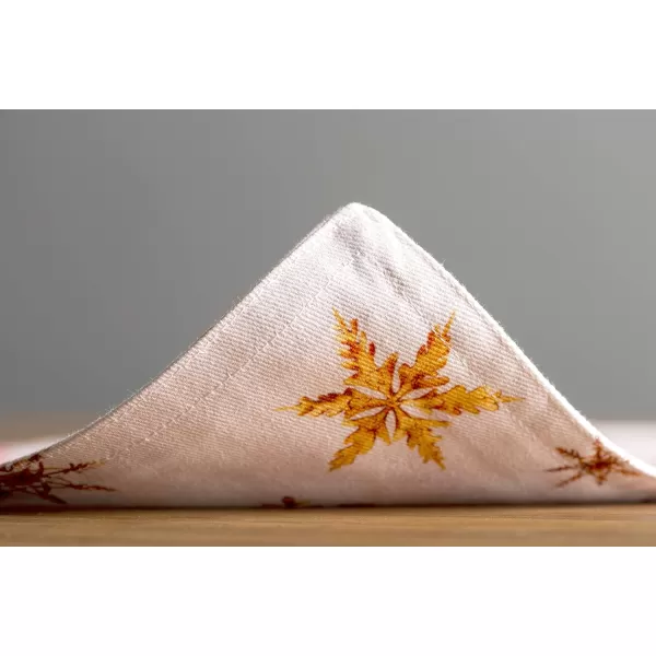 imageMaison d Hermine Cloth Placemats Set of 4 100 Cotton Decorative Washable Table Place Mat Kitchen Wedding Restaurant ampamp Camping Kelim  Prairie  ThanksgivingChristmas17  Crystal Star