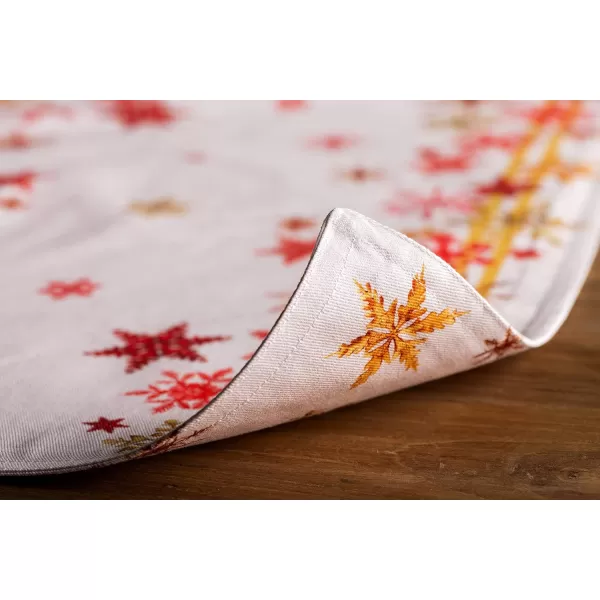 imageMaison d Hermine Cloth Placemats Set of 4 100 Cotton Decorative Washable Table Place Mat Kitchen Wedding Restaurant ampamp Camping Kelim  Prairie  ThanksgivingChristmas17  Crystal Star