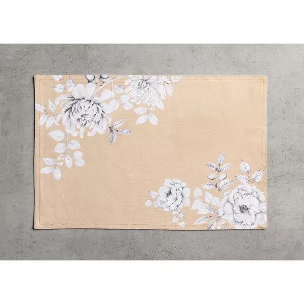 imageMaison d Hermine Cloth Placemats Set of 4 100 Cotton Decorative Washable Table Place Mat Kitchen Wedding Restaurant ampamp Camping Kelim  Prairie  ThanksgivingChristmas15  Pretty Autumn