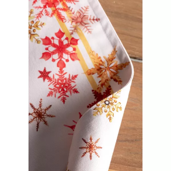imageMaison d Hermine Cloth Placemats Set of 4 100 Cotton Decorative Washable Table Place Mat Kitchen Wedding Restaurant ampamp Camping Kelim  Prairie  ThanksgivingChristmas17  Crystal Star