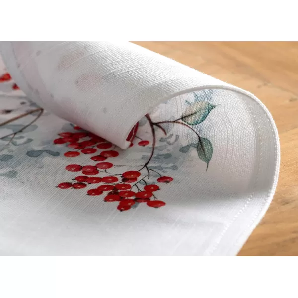 imageMaison d Hermine Cloth Placemats Set of 4 100 Cotton Decorative Washable Table Place Mat Kitchen Wedding Restaurant ampamp Camping Kelim  Prairie  ThanksgivingChristmas2  Morzine