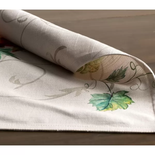 imageMaison d Hermine Cloth Placemats Set of 4 100 Cotton Decorative Washable Table Place Mat Kitchen Wedding Restaurant ampamp Camping Kelim  Prairie  ThanksgivingChristmas18  Lumina