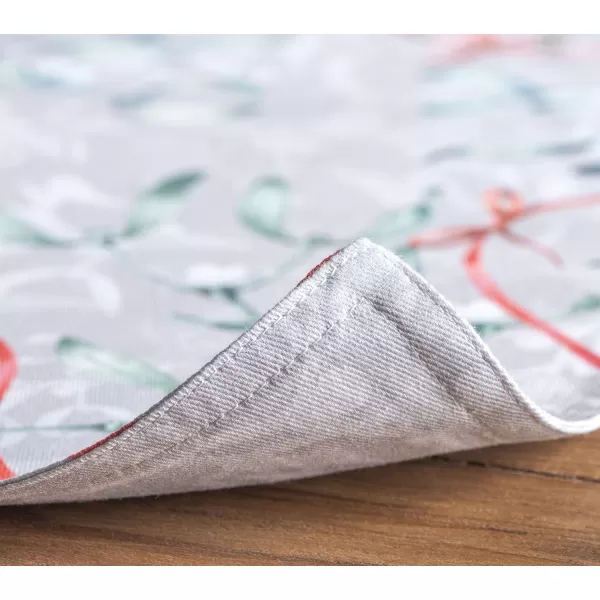 imageMaison d Hermine Cloth Placemats Set of 4 100 Cotton Decorative Washable Table Place Mat Kitchen Wedding Restaurant ampamp Camping Kelim  Prairie  ThanksgivingChristmas25  Enora