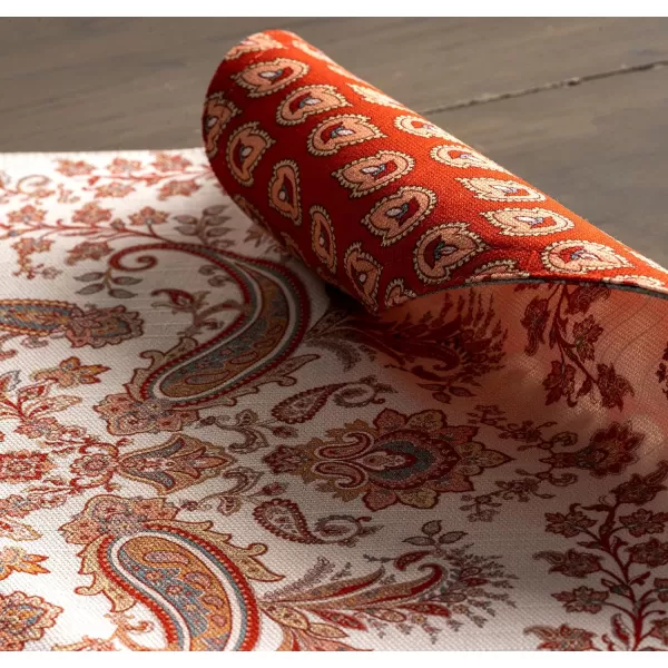 imageMaison d Hermine Cloth Placemats Set of 4 100 Cotton Decorative Washable Table Place Mat Kitchen Wedding Restaurant ampamp Camping Kelim  Prairie  ThanksgivingChristmas1  Cachemire