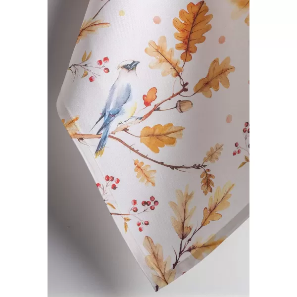 imageMaison d Hermine Kitchen Towel 100 Cotton Set of 3 Kitchentowels Tea Towels for Gifts Table Cleaning Dining Buffet Parties ampamp Wedding Use Oak Leaves  ThanksgivingChristmas