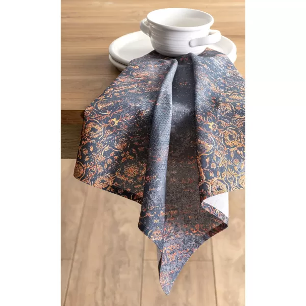 imageMaison d Hermine Napkins 100 Cotton Set of 4 Decorative Napkin Washable Cloth Napkins for Gifts Home Wedding Party ampamp Camping Whitish Shabby Chique  ThanksgivingChristmas 20x2009  Imperfection