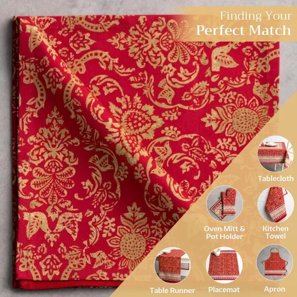 imageMaison d Hermine Napkins 100 Cotton Set of 4 Decorative Napkin Washable Cloth Napkins for Gifts Home Wedding Party ampamp Camping Whitish Shabby Chique  ThanksgivingChristmas 20x2029  Sofia