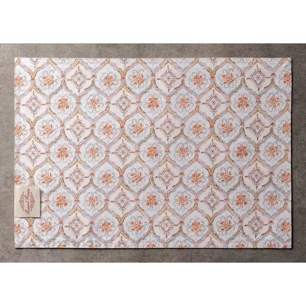 imageMaison d Hermine Placemat 100 Cotton Cloth Placemats Decorative Washable Placemats Home Kitchen Dining Parties ampamp Camping Fair Isle  ThanksgivingChristmas Set of 4