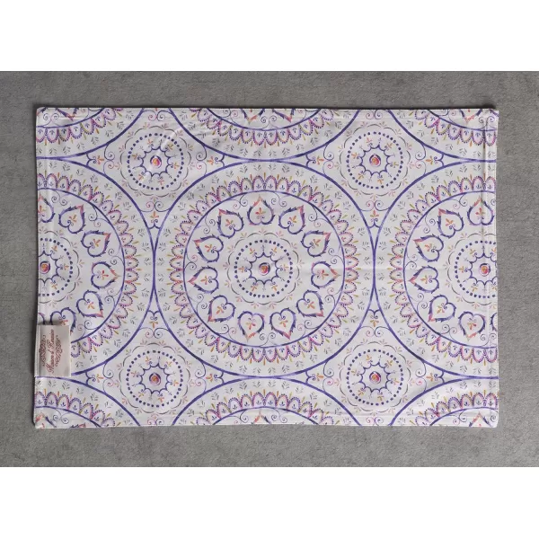 imageMaison d Hermine Placemats 100 Cotton Set of 4 Dinner Placemat Decorative Washable Cloth Placemat Dining Buffet Parties ampamp Camping Rose Garden  SpringSummer44  Mandala