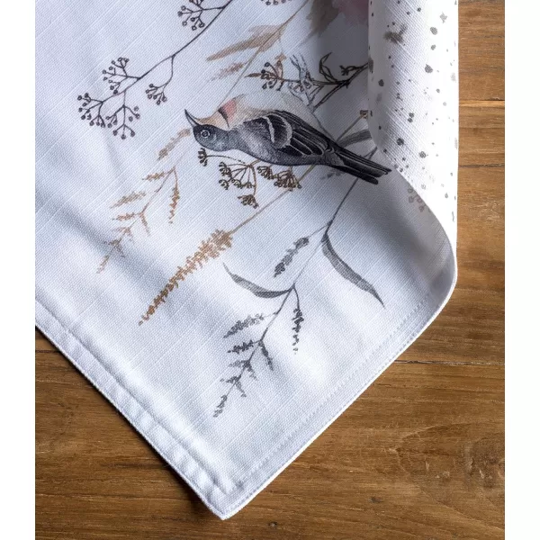 imageMaison d Hermine Placemats 100 Cotton Set of 4 Dinner Placemat Decorative Washable Cloth Placemat Dining Buffet Parties ampamp Camping Rose Garden  SpringSummer29  Meadow Florals  Brown