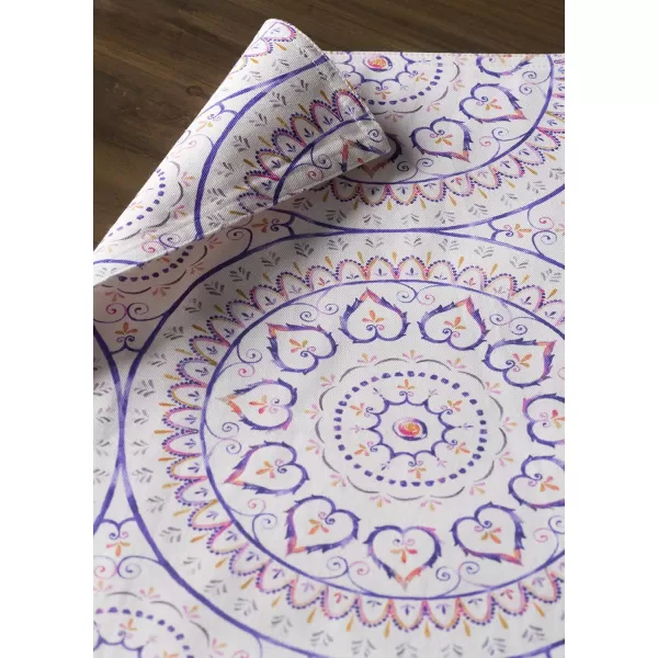 imageMaison d Hermine Placemats 100 Cotton Set of 4 Dinner Placemat Decorative Washable Cloth Placemat Dining Buffet Parties ampamp Camping Rose Garden  SpringSummer44  Mandala