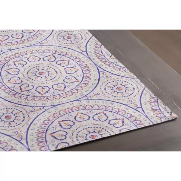 imageMaison d Hermine Placemats 100 Cotton Set of 4 Dinner Placemat Decorative Washable Cloth Placemat Dining Buffet Parties ampamp Camping Rose Garden  SpringSummer44  Mandala