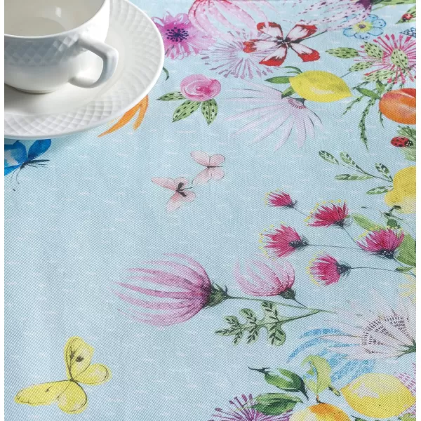 imageMaison d Hermine Placemats 100 Cotton Set of 4 Dinner Placemat Decorative Washable Cloth Placemat Dining Buffet Parties ampamp Camping Rose Garden  SpringSummer27  Jardin Dete  Mint