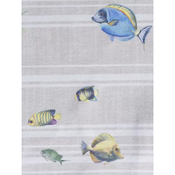 imageMaison d Hermine Placemats 100 Cotton Set of 4 Dinner Placemat Decorative Washable Cloth Placemat Dining Buffet Parties ampamp Camping Rose Garden  SpringSummer36  Poisson