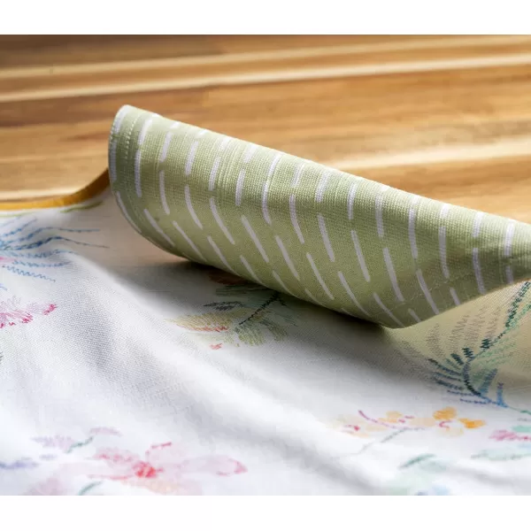 imageMaison d Hermine Placemats 100 Cotton Set of 4 Dinner Placemat Decorative Washable Cloth Placemat Dining Buffet Parties ampamp Camping Rose Garden  SpringSummer41  Paradise Island