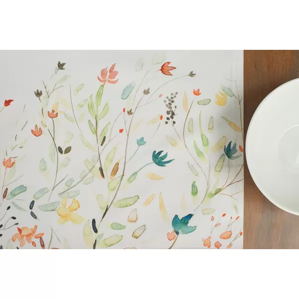 imageMaison d Hermine Placemats 100 Cotton Set of 4 Dinner Placemat Decorative Washable Cloth Placemat Dining Buffet Parties ampamp Camping Rose Garden  SpringSummer01  Colmar