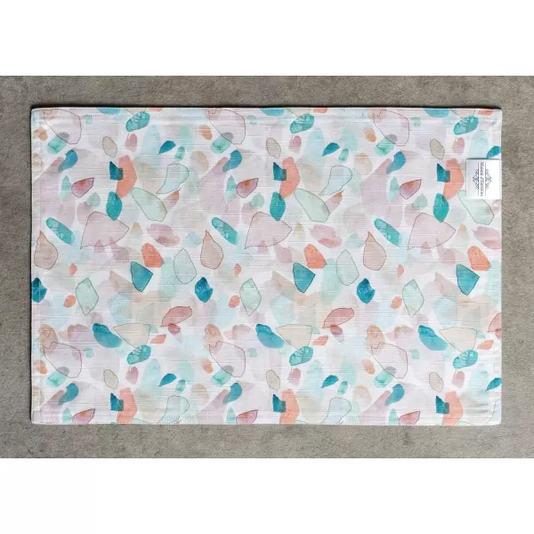 imageMaison d Hermine Placemats 100 Cotton Set of 4 Dinner Placemat Decorative Washable Cloth Placemat Dining Buffet Parties ampamp Camping Rose Garden  SpringSummer39  Summer Picnic