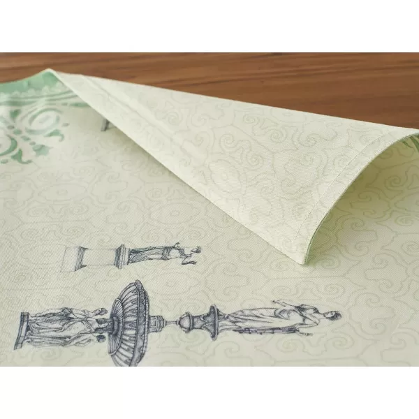 imageMaison d Hermine Placemats 100 Cotton Set of 4 Dinner Placemat Decorative Washable Cloth Placemat Dining Buffet Parties ampamp Camping Rose Garden  SpringSummer1  Jardin Du Roy