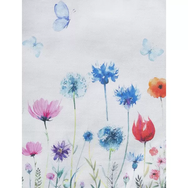 imageMaison d Hermine Placemats 100 Cotton Set of 4 Dinner Placemat Decorative Washable Cloth Placemat Dining Buffet Parties ampamp Camping Rose Garden  SpringSummer32  Flower in the Field