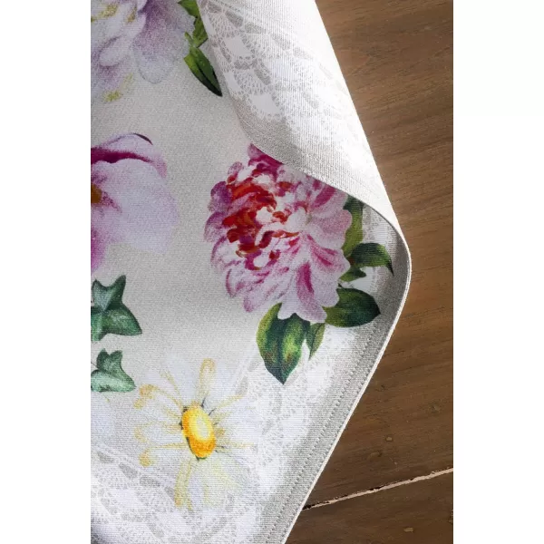 imageMaison d Hermine Placemats 100 Cotton Set of 4 Dinner Placemat Decorative Washable Cloth Placemat Dining Buffet Parties ampamp Camping Rose Garden  SpringSummer33  Pivoine