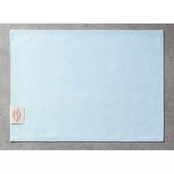 imageMaison d Hermine Placemats 100 Cotton Set of 4 Dinner Placemat Decorative Washable Cloth Placemat Dining Buffet Parties ampamp Camping Rose Garden  SpringSummer27  Jardin Dete  Mint