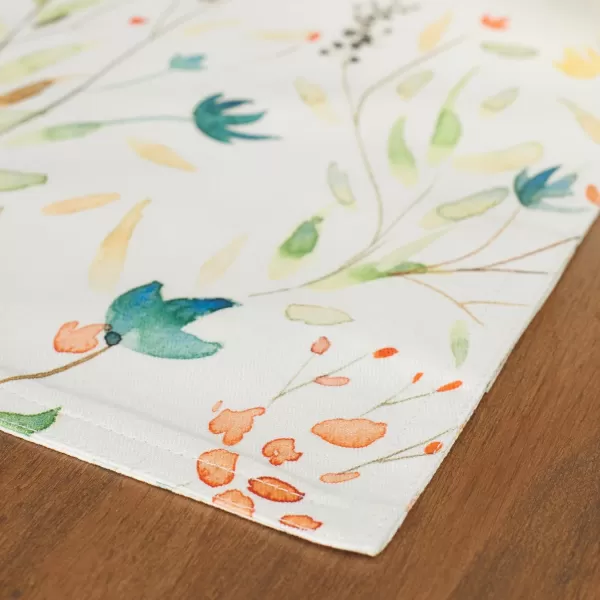imageMaison d Hermine Placemats 100 Cotton Set of 4 Dinner Placemat Decorative Washable Cloth Placemat Dining Buffet Parties ampamp Camping Rose Garden  SpringSummer01  Colmar