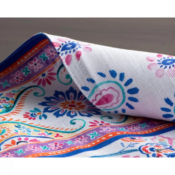 imageMaison d Hermine Placemats 100 Cotton Set of 4 Dinner Placemat Decorative Washable Cloth Placemat Dining Buffet Parties ampamp Camping Rose Garden  SpringSummer35  Indian Floral