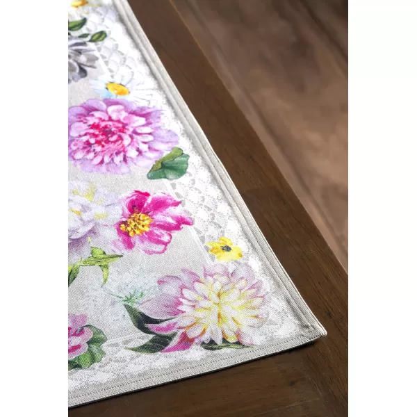 imageMaison d Hermine Placemats 100 Cotton Set of 4 Dinner Placemat Decorative Washable Cloth Placemat Dining Buffet Parties ampamp Camping Rose Garden  SpringSummer33  Pivoine