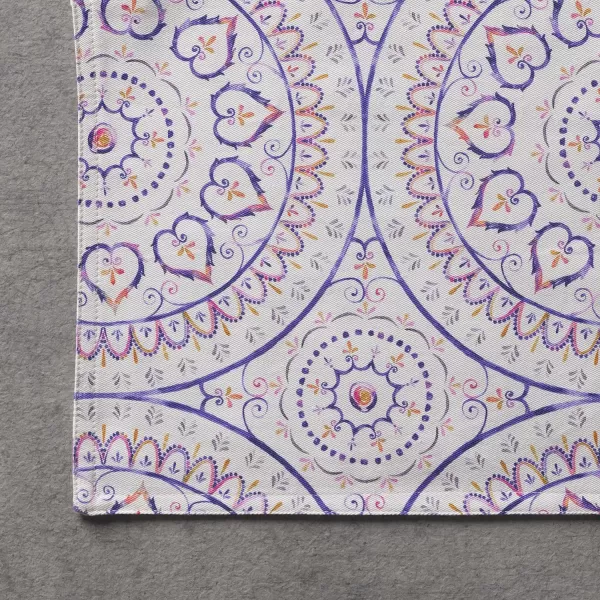 imageMaison d Hermine Placemats 100 Cotton Set of 4 Dinner Placemat Decorative Washable Cloth Placemat Dining Buffet Parties ampamp Camping Rose Garden  SpringSummer44  Mandala
