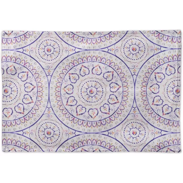 imageMaison d Hermine Placemats 100 Cotton Set of 4 Dinner Placemat Decorative Washable Cloth Placemat Dining Buffet Parties ampamp Camping Rose Garden  SpringSummer44  Mandala