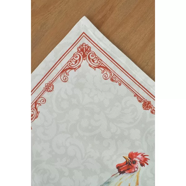 imageMaison d Hermine Placemats 100 Cotton Set of 4 Dinner Placemat Decorative Washable Cloth Placemat Dining Buffet Parties ampamp Camping Rose Garden  SpringSummer4  Campagne