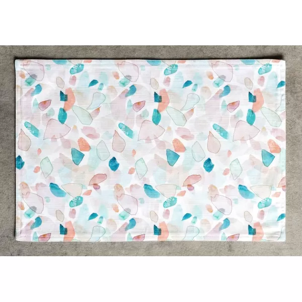 imageMaison d Hermine Placemats 100 Cotton Set of 4 Dinner Placemat Decorative Washable Cloth Placemat Dining Buffet Parties ampamp Camping Rose Garden  SpringSummer39  Summer Picnic