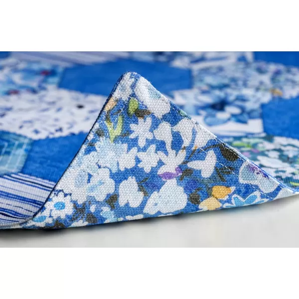 imageMaison d Hermine Placemats 100 Cotton Set of 4 Dinner Placemat Decorative Washable Cloth Placemat Dining Buffet Parties ampamp Camping Rose Garden  SpringSummer43  Summer Blues