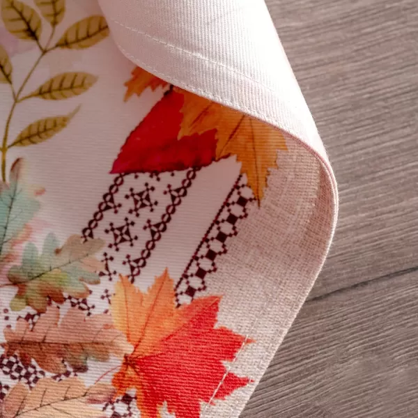 imageMaison d Hermine Placemats 100 CottonSet of 4 Dinner Placemat Decorative Washable Cloth Placemat Dining Buffet Parties ampamp Camping Amarante  ThanksgivingChristmas