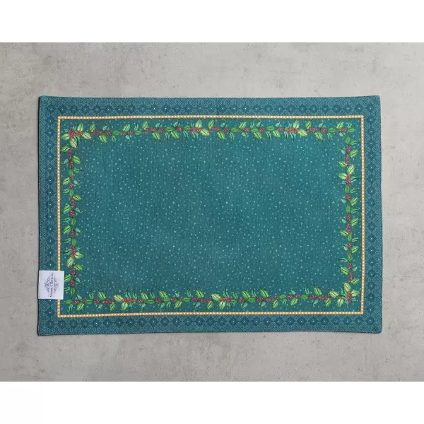 imageMaison d Hermine Placemats Set of 4 100 Cotton Decorative Washable Table Place Mat Kitchen Party Wedding Restaurant ampamp Camping Hygge Christmas  ThanksgivingChristmas