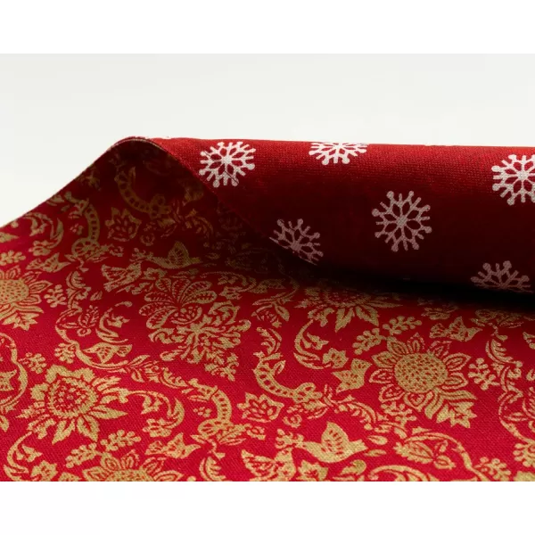 imageMaison d Hermine Placemats Set of 4 100 Cotton Decorative Washable Table Place Mat for Gifts Kitchen Party Wedding Restaurant ampamp Camping Sofia  ThanksgivingChristmas