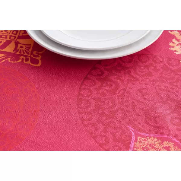 imageMaison d Hermine Table Cover 60quotx108quot 100 Cotton Decorative Washable Rectangle Tabletop Tablecloths Kitchen Wedding Restaurant ampamp Camping Versailles  ThanksgivingChristmas