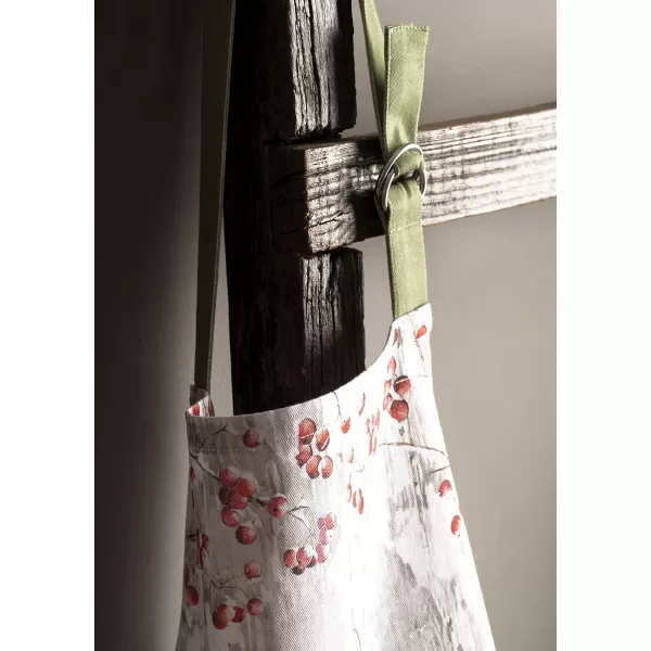 imageCotton Apron with Center Pocket Kitchen Unisex Cloth Apron 1 Piece with Long Ties for Painting Cooking Baking Restaurant11  Mountain Life