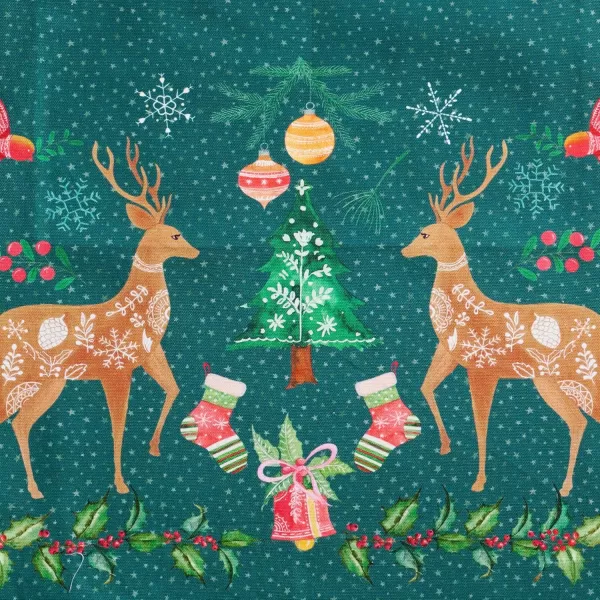 imageCotton Apron with Center Pocket Kitchen Unisex Cloth Apron 1 Piece with Long Ties for Painting Cooking Baking Restaurant12  Hygge Christmas