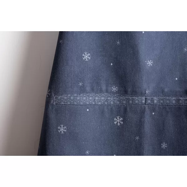 imageCotton Apron with Center Pocket Kitchen Unisex Cloth Apron 1 Piece with Long Ties for Painting Cooking Baking Restaurant20  Christmas Joy