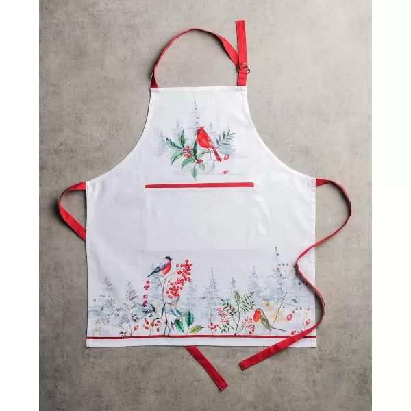 imageCotton Apron with Center Pocket Kitchen Unisex Cloth Apron 1 Piece with Long Ties for Painting Cooking Baking Restaurant3  Morzine