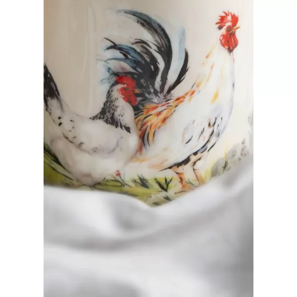imageMaison d Hermine Coffee Mug with Handles Fine Bone China Mug Pack of Two for Hot Beverages  Coffee Cappuccino Latte Cocoa Perfect Gifts for Mothers Day Dining Buffet Party Holly Time 12 Ounce08  Campagne