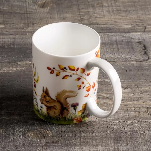 imageMaison d Hermine Mug with Handles Fine Bone China Coffee Mug Pack of One for Hot Beverages  Coffee Cappuccino Cocoa Perfect for Wife Girlfriend Colmar  Blue 15 Oz14  SousBois