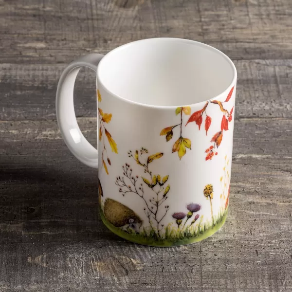 imageMaison d Hermine Mug with Handles Fine Bone China Coffee Mug Pack of One for Hot Beverages  Coffee Cappuccino Cocoa Perfect for Wife Girlfriend Colmar  Blue 15 Oz14  SousBois