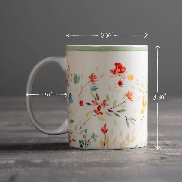 imageMaison d Hermine Mug with Handles Fine Bone China Coffee Mug Pack of One for Hot Beverages  Coffee Cappuccino Cocoa Perfect for Wife Girlfriend Colmar  Blue 15 Oz02  Colmar  Green