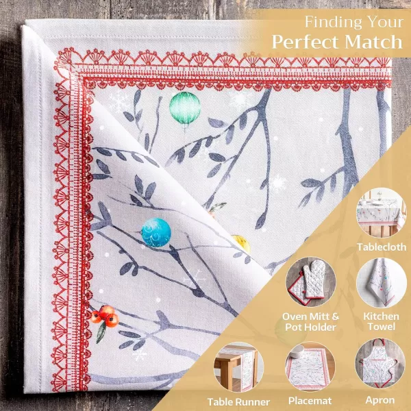 imageMaison d Hermine Napkin 100 Cotton 20 Inch x 20 Inch Set of 4 Dinner Napkins Decorative Cloth Napkin for Gifts Dining Buffet Party ampamp Camping Kelim  Infinity  ThanksgivingChristmas08  Fairy Christmas