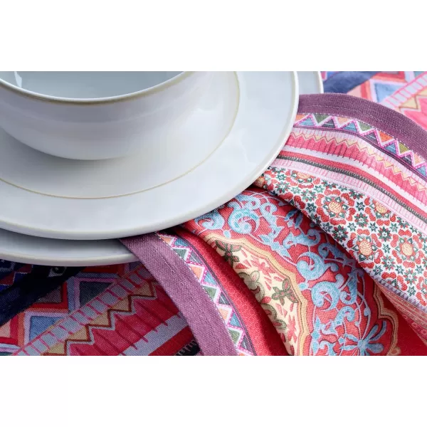 imageMaison d Hermine Napkin 100 Cotton 20 Inch x 20 Inch Set of 4 Dinner Napkins Decorative Cloth Napkin for Gifts Dining Buffet Party ampamp Camping Kelim  Infinity  ThanksgivingChristmas21  Ispahan