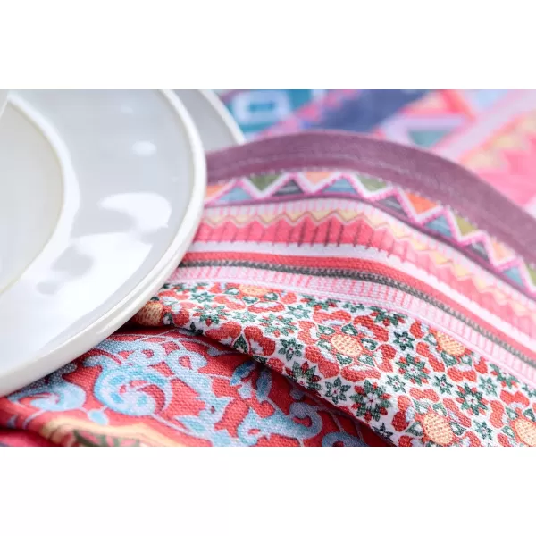 imageMaison d Hermine Napkin 100 Cotton 20 Inch x 20 Inch Set of 4 Dinner Napkins Decorative Cloth Napkin for Gifts Dining Buffet Party ampamp Camping Kelim  Infinity  ThanksgivingChristmas21  Ispahan