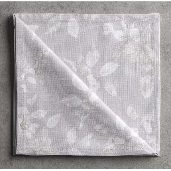 imageMaison d Hermine Napkin 100 Cotton 20 Inch x 20 Inch Set of 4 Dinner Napkins Decorative Cloth Napkin for Gifts Dining Buffet Party ampamp Camping Kelim  Infinity  ThanksgivingChristmas06  Equinoxe  Grey