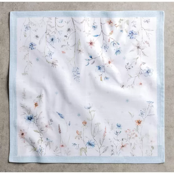 imageMaison d Hermine Napkin 100 Cotton 20 Inch x 20 Inch Set of 4 Dinner Napkins Decorative Cloth Napkin for Gifts Dining Buffet Party ampamp Camping Kelim  Infinity  ThanksgivingChristmas11  Ice Florals